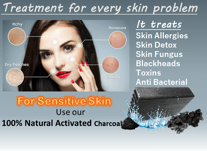 Activated Charcoal Soap for Sensitive skin, deep cleansing and skin detox - Image 2