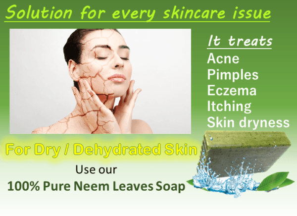 Organic Neem soap Herbal Handmade Anti acne - Image 2