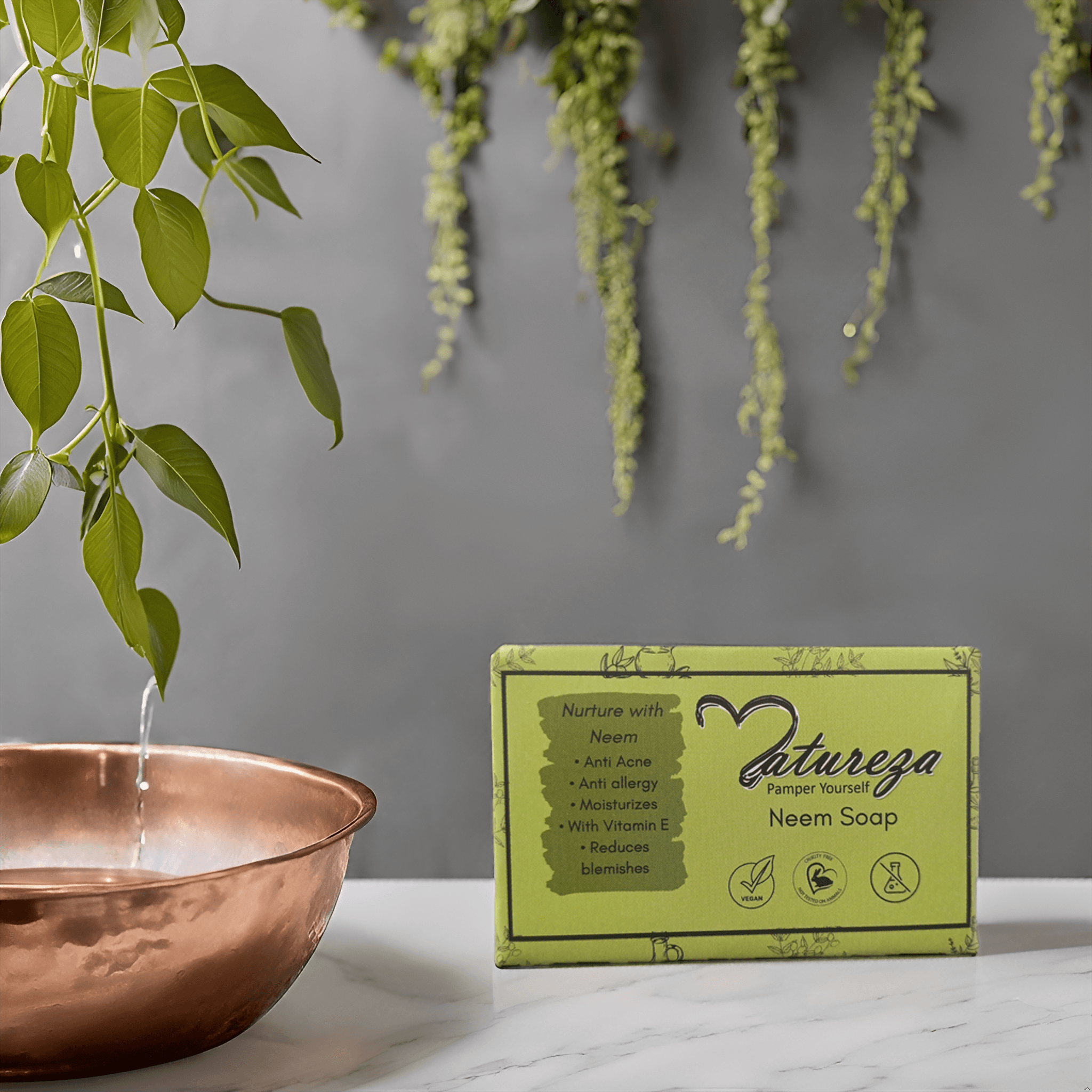 Organic Neem soap Herbal Handmade Anti acne - Image 8