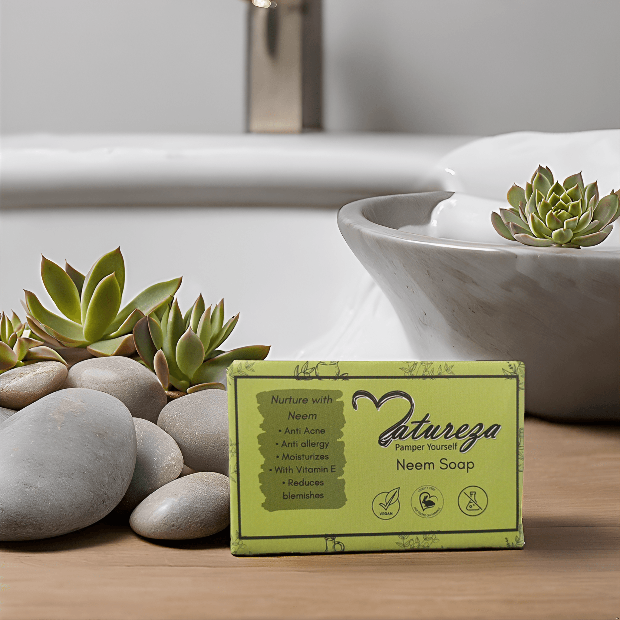 Organic Neem soap Herbal Handmade Anti acne - Image 7