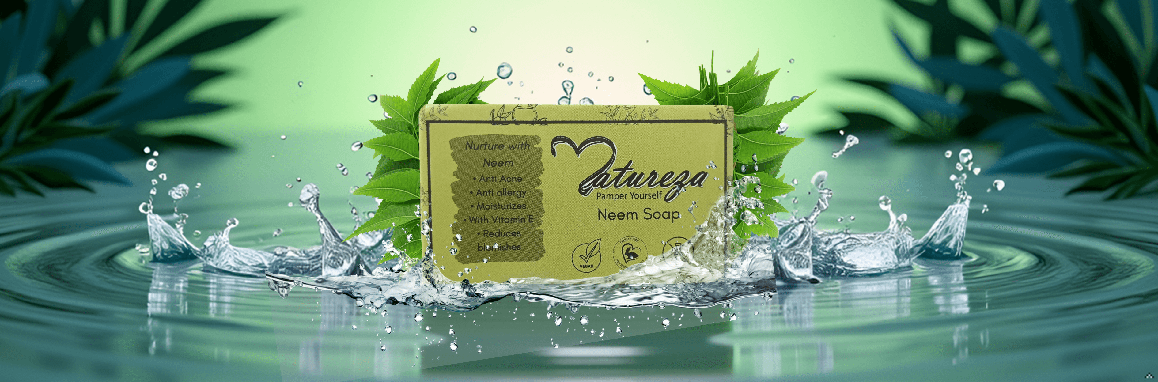 Organic Neem soap Herbal Handmade Anti acne - Image 6