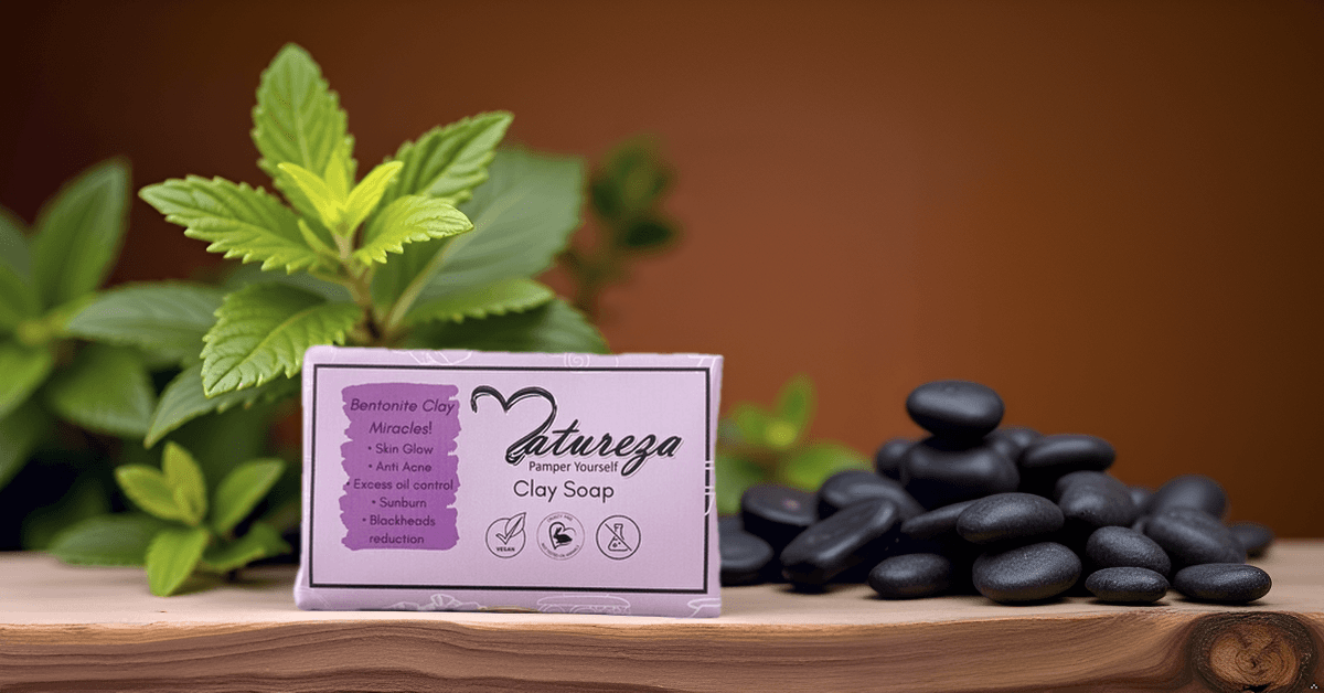 Pure Multani Mitti Clay soap | Fullers Earth Soap for Blackheads, Oily Skin & Acne - Image 5