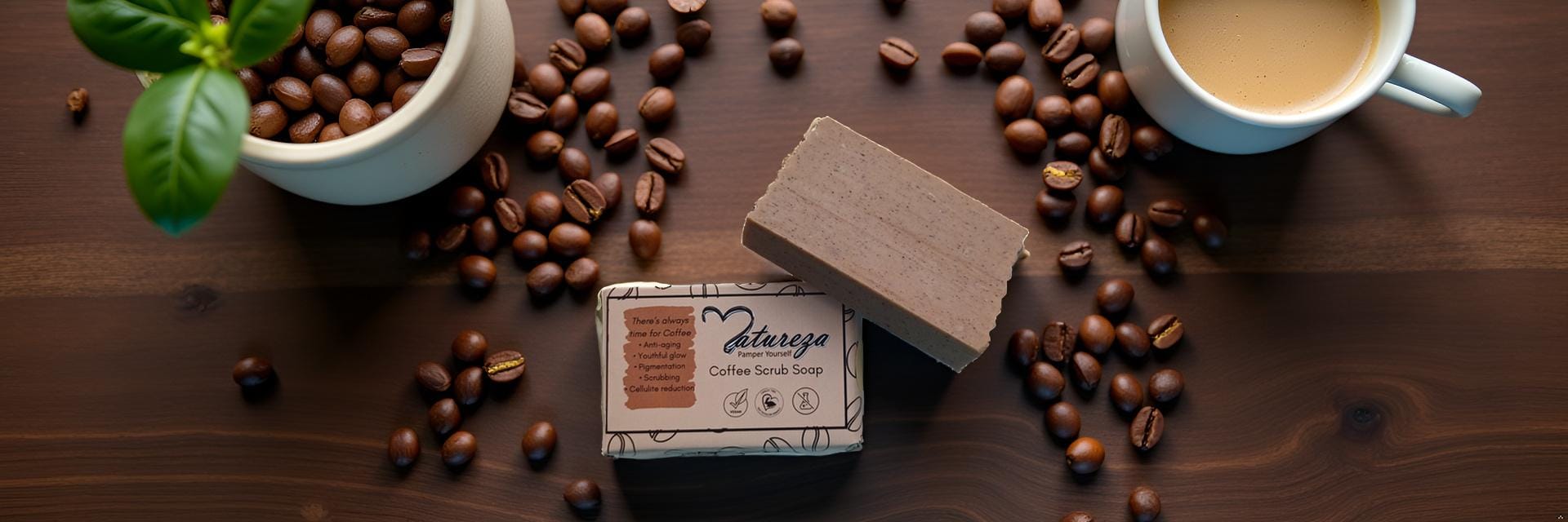 Cooffe scrub soap